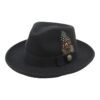 Chapeau Fedora Avec Plume