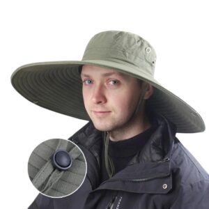 Chapeau Très Large Bord Pour Homme - 16cm