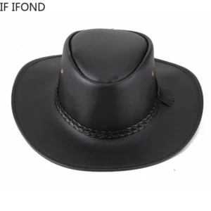 Chapeau Australien Cuir