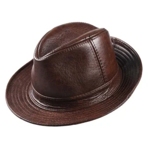 Chapeau En Cuir Pour Homme