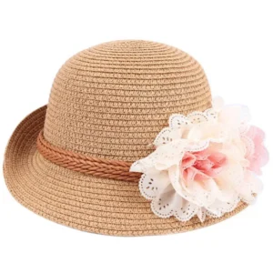 Chapeau De Paille Fleuri