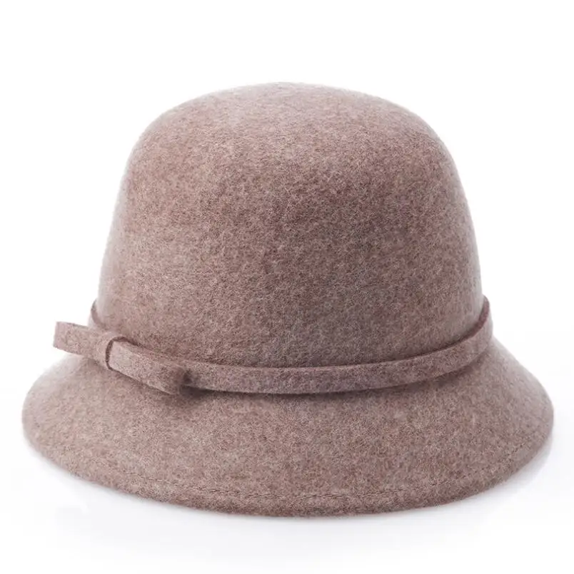 Chapeau Cloche Pour Femme En Feutre