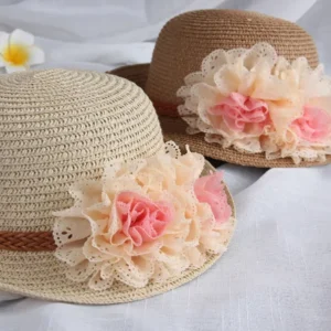 Chapeau De Paille Fleuri