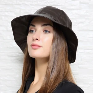 Chapeau Femme En Cuir