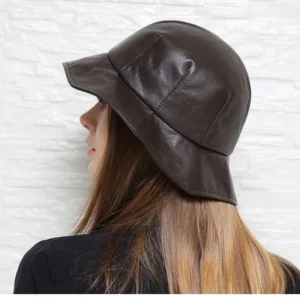 Chapeau Femme En Cuir