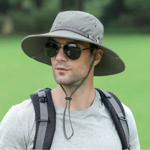 Chapeau Anti Uv à Large Bord Pour Homme