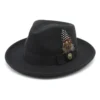 Chapeau Fedora Avec Plume