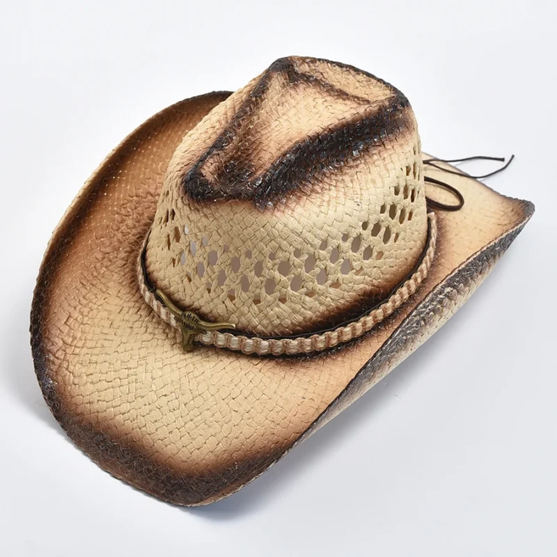 Chapeau Cowboy En Paille