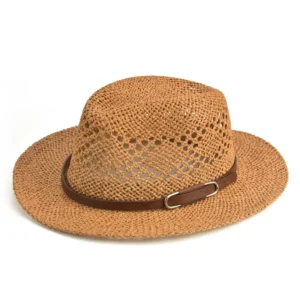 Chapeau Fedora En Paille Pour Homme