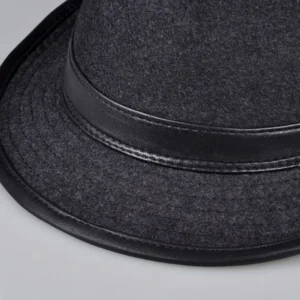 Chapeau Trilby Pour Homme En Laine