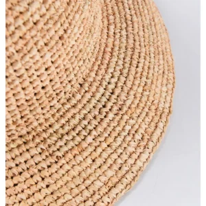 Chapeau En Crochet Raphia