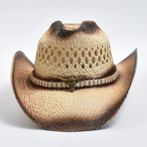 Chapeau Cowboy En Paille