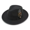 Chapeau Fedora Avec Plume