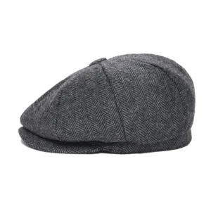 Casquette Gavroche Enfant Laine Chevrons