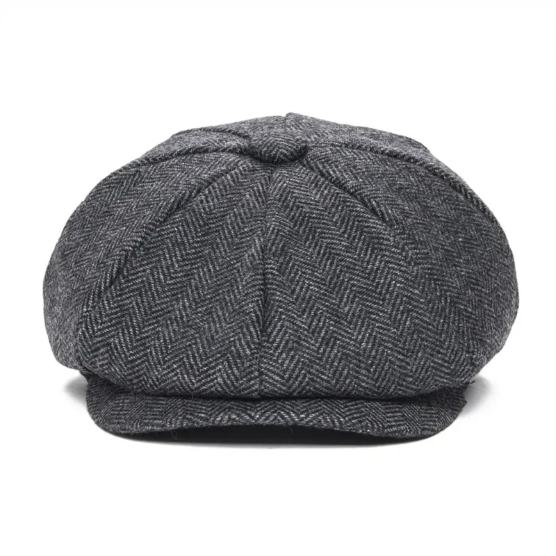 Casquette Gavroche Enfant Laine Chevrons