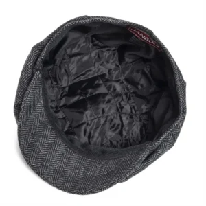 Casquette Gavroche Enfant Laine Chevrons