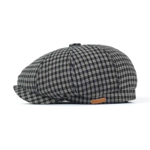 Casquette Gavroche à Carreaux