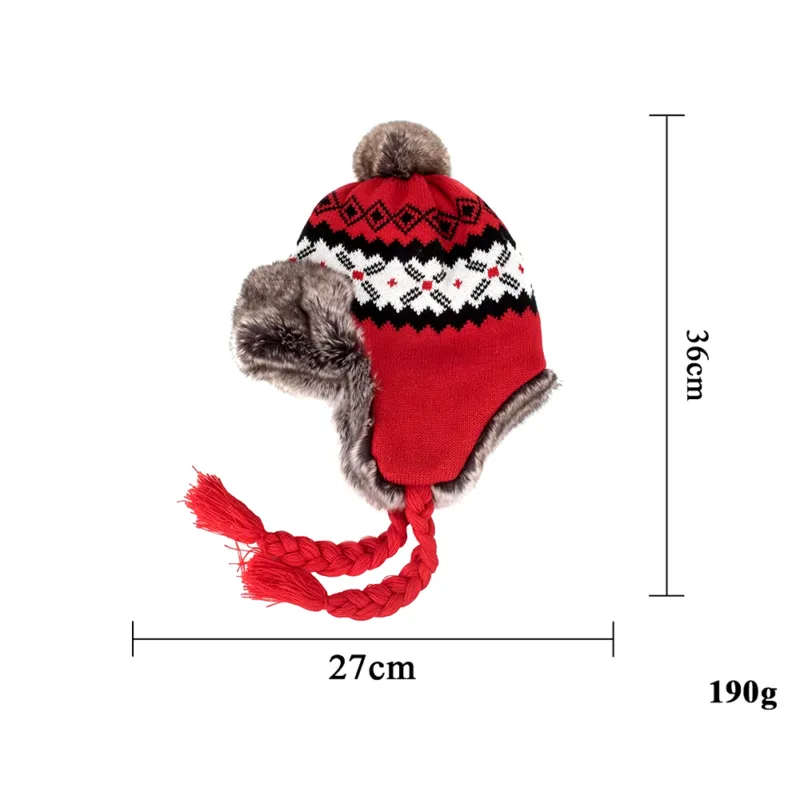 Chapka Ski Pompon Pour Enfant