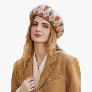 Béret Fantaisie Motifs Pour Femme