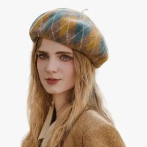 Béret Femme Avec Motif
