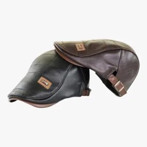 Béret En Cuir Pour Homme