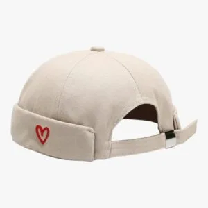 Bonnet Docker Broderie Cœur