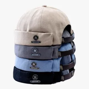 Bonnet Docker Rétro Feuille De Cannabis