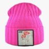 Bonnet Motif Flamant Rose