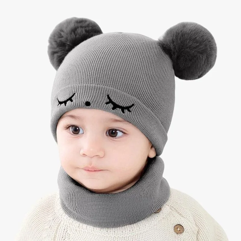 Bonnet Pompon Pour Enfant