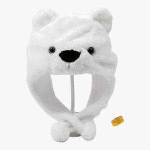 Bonnet Rigolo Ours Blanc