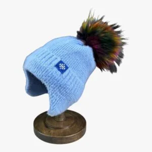 Bonnet Ski à Pompon En Laine