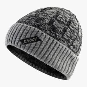 Bonnet Tricoté Épais Homme Outdoor