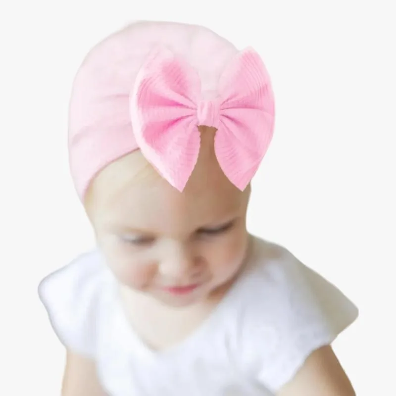 Bonnet Turban Bébé Avec Noeud