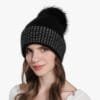 Bonnet En Laine Pompon