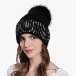 Bonnet En Laine Pompon