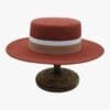 Canotier Chapeau Rouge