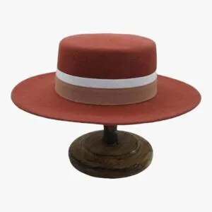 Canotier Chapeau Rouge