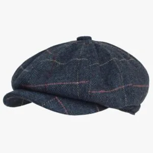 Casquette Gavroche Homme Laine Herringbone