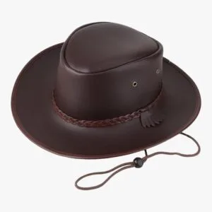 Chapeau Australien Cuir