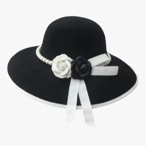 Chapeau Cloche Noir Pour Femme