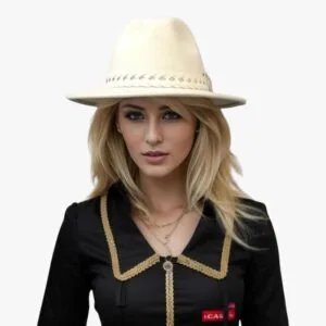 Chapeau Fedora Blanc