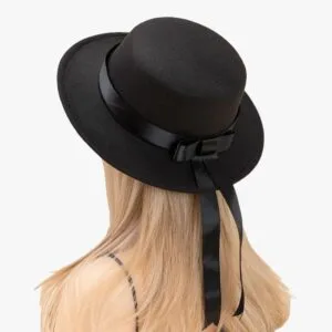 Chapeau Feutre Rond Pour Femme