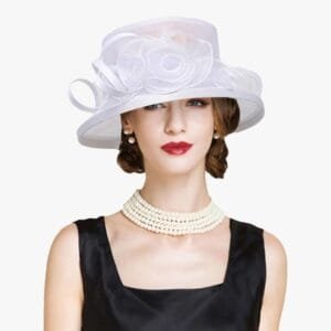 Chapeau Fleur Mariage