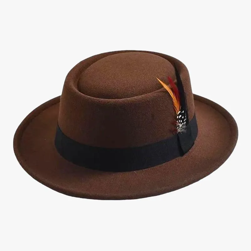 Chapeau Homme Avec Plume