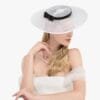 Chapeau Plat Mariage