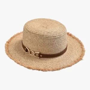 Chapeau De Paille Canotier