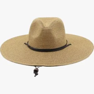 Chapeau De Paille Femme Avec Corde