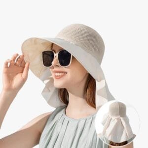 Chapeau De Soleil Pour Femme Avec Protection Nuque