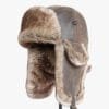 Chapka Ushanka Cuir Avec Protège Oreilles