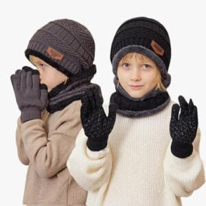 Ensemble Hiver Pour Enfant - Bonnet Écharpe Gants